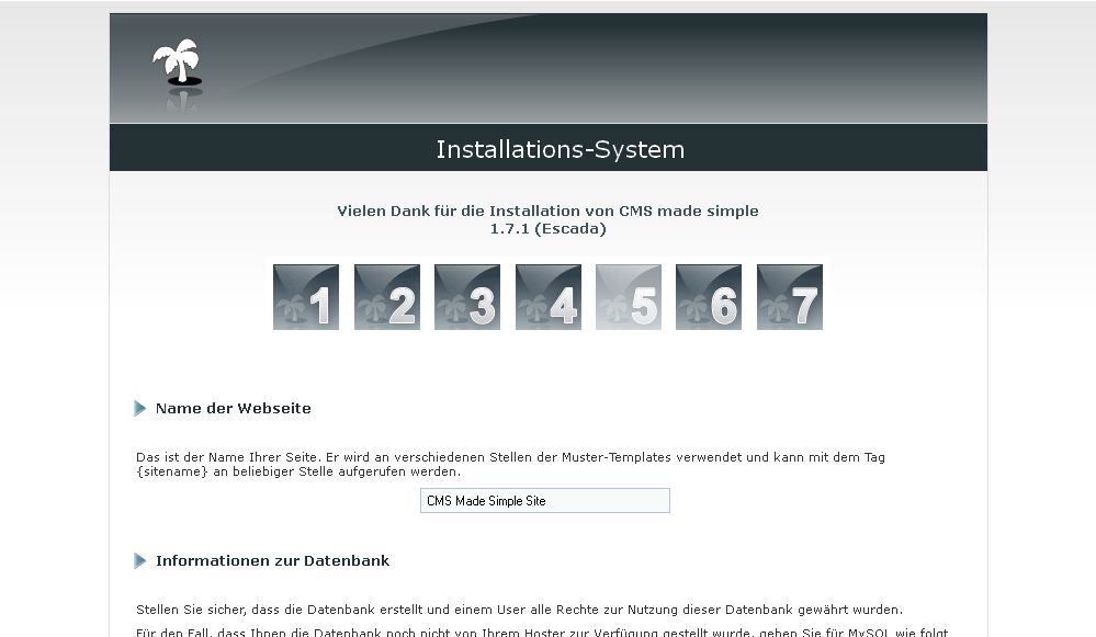 Screenshot CMS Made Simple Screeshot CMS Made Simple